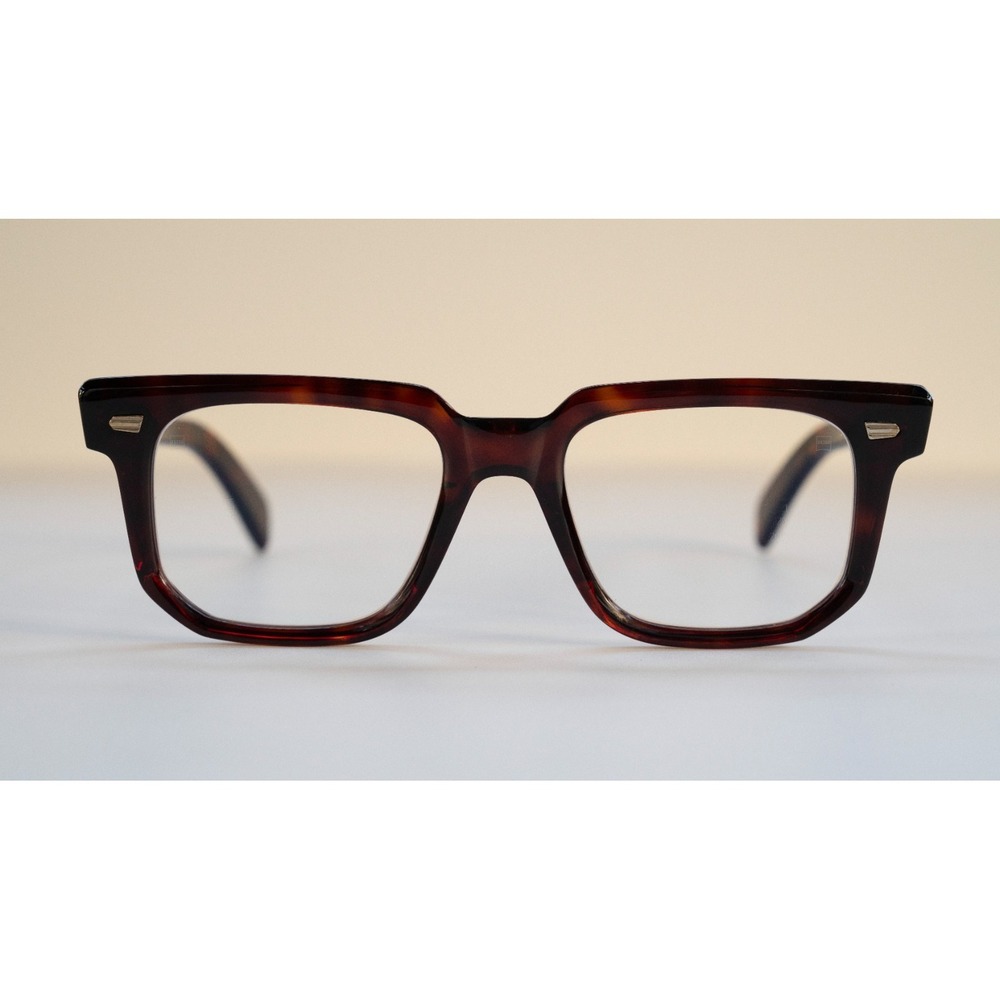 Cutler and Gross 1410 02 51-19-145 Square Glasses Eyeglasses Frame Tortoiseshell